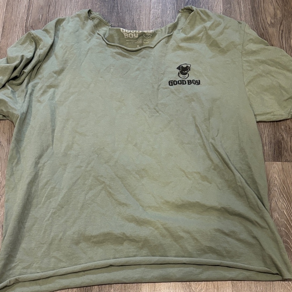 Olive Short Sleeve Men's Shirt